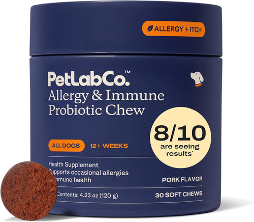 Allergy & Immune Chews - dog probiotics for seasonal allergies